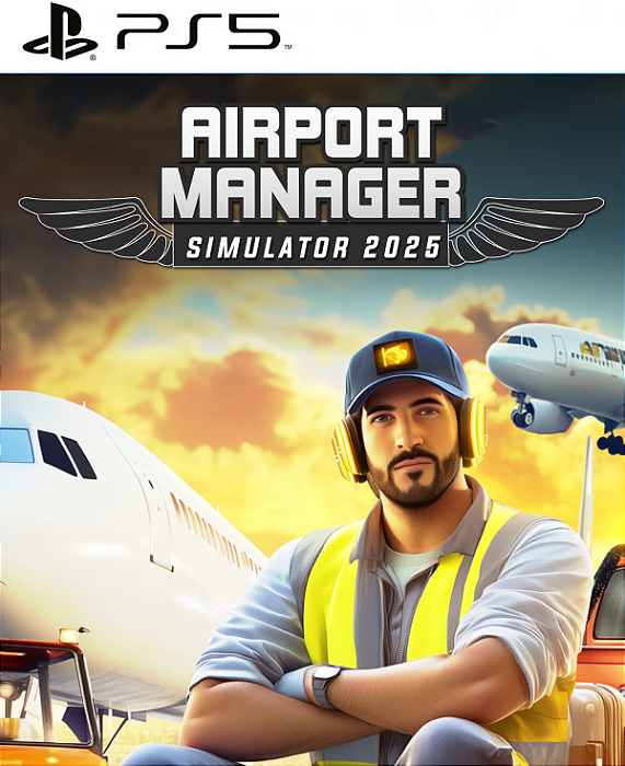 Airport Manager Simulator 2025 PS5 Midia Digital