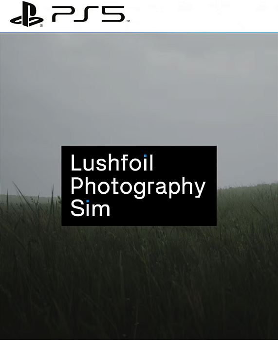 Lushfoil Photography Sim PS5 Midia Digital