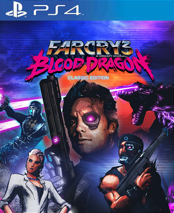 Far Cry® 3 Blood Dragon Classic Edition PS4 Midia Digital