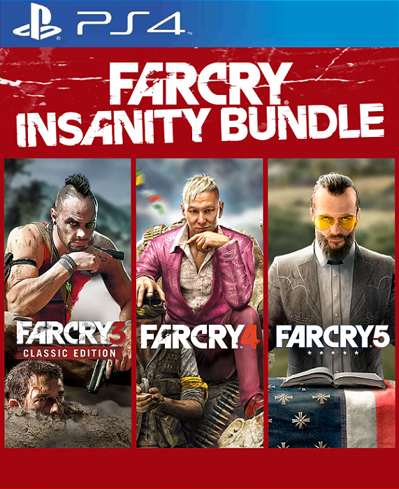 Far Cry - Pacote Insanidade PS4 Midia Digital