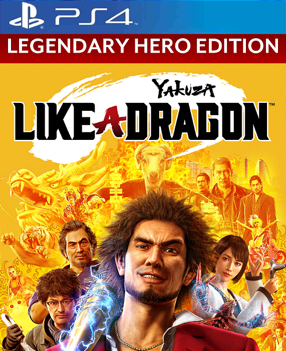 Yakuza: Like a Dragon Legendary Hero Edition PS4 Mídia Digital