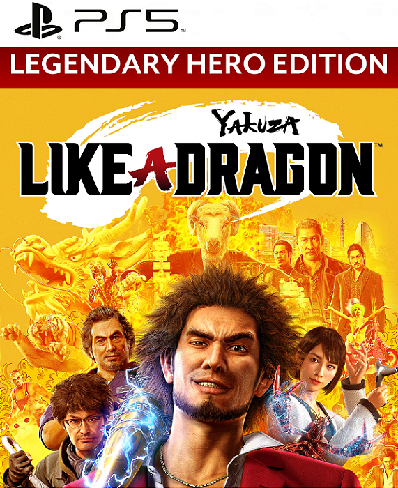 Yakuza: Like a Dragon Legendary Hero Edition PS5 Mídia Digital
