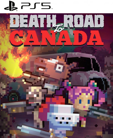 Death Road to Canada PS5 Mídia Digital