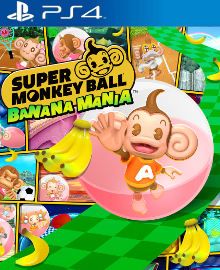 Super Monkey Ball Banana Mania PS4 Mídia Digital