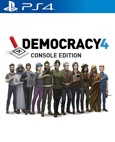 Democracy 4: Console Edition PS4 Mídia Digital