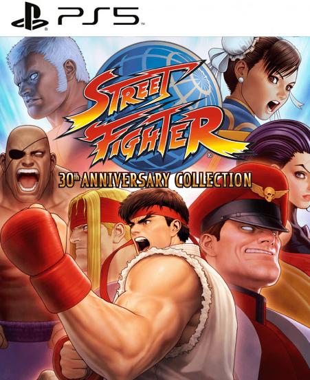 Street Fighter 30th Anniversary Collection PS5 Mídia Digital