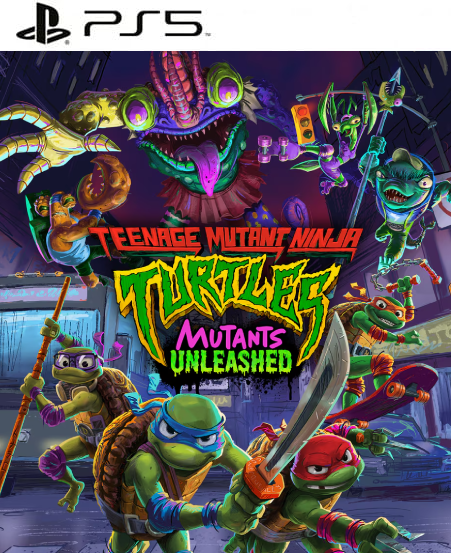 As Tartarugas Ninja: Mutantes à Solta PS5 Mídia Digital