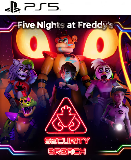 Five Nights at Freddy's: Security Breach PS5 Mídia Digital