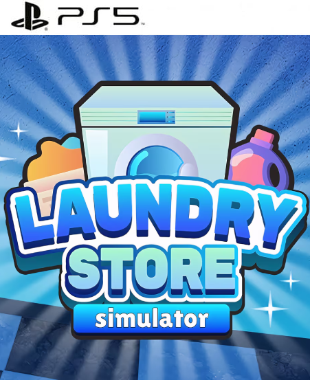 Laundry Store Simulator PS5 Mídia Digital