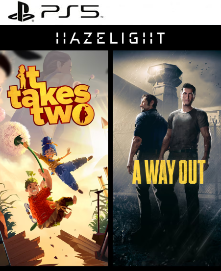 Pacote Hazelight (A Way Out + It Takes Two) PS5 Mídia Digital