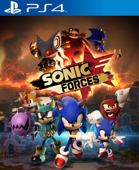 SONIC FORCES PS4 Mídia Digital