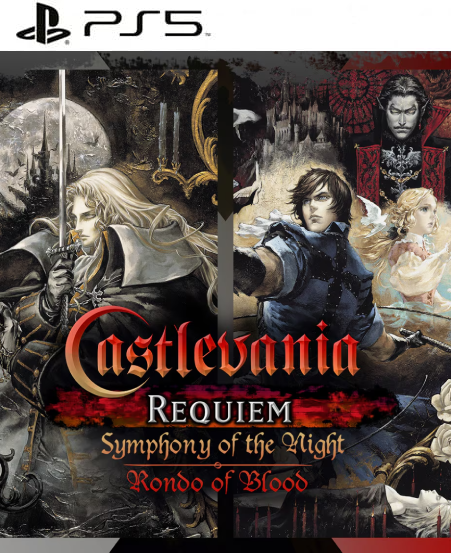 Castlevania Requiem: Symphony of the Night & Rondo of Blood PS5 Mídia Digital