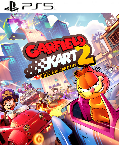 Garfield Kart 2 - All You Can Drift PS5 Mídia Digital