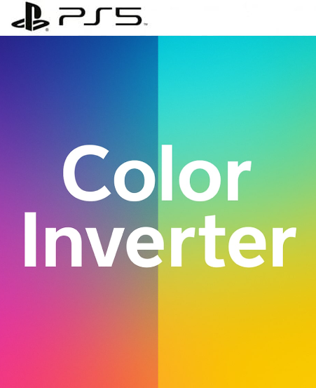 Color Inverter PS5 Midia Digital