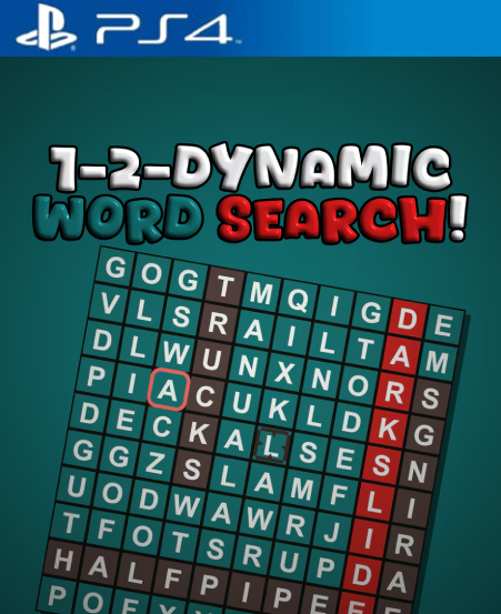 1-2-Dynamic Word Search! PS4 Midia Digital