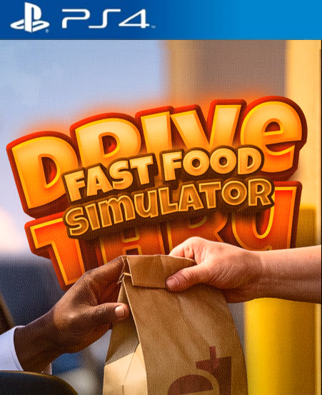 Drive Thru Fast Food Simulator PS4 Midia Digital