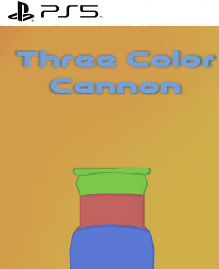 Three Colour Cannon PS5 Midia Digital