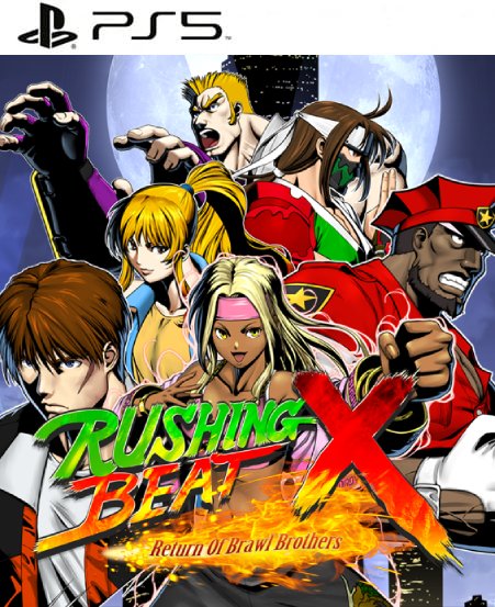 RUSHING BEAT X: Return Of Brawl Brothers PS5 Midia Digital