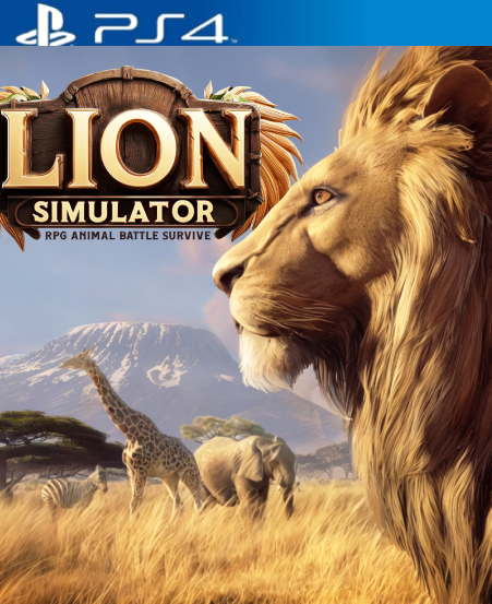 Lion Simulator RPG: Animal Battle Survival PS4 Midia Digital