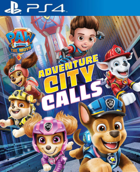 Patrulha Canina: O Filme A Cidade da Aventura está chamando PS4 Midia Digital