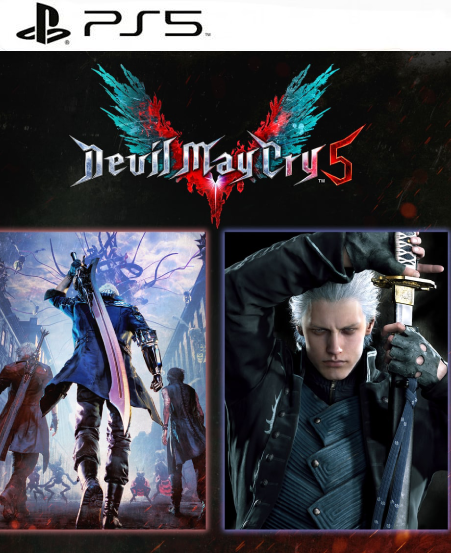 Devil May Cry 5 + Vergil PS5 Midia Digital