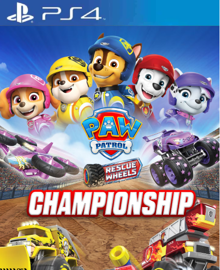 Patrulha Canina Rescue Wheels: Campeonato PS4 Midia Digital