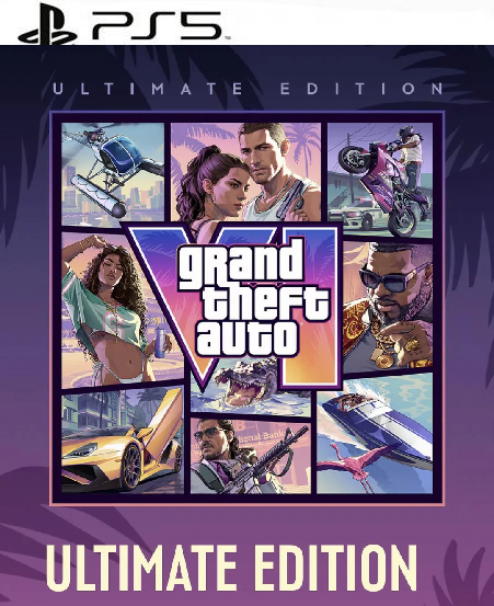 Grand Theft Auto VI - Ultimate Edition GTA 6 PS5 Midia Digital (PRÉ-VENDA)