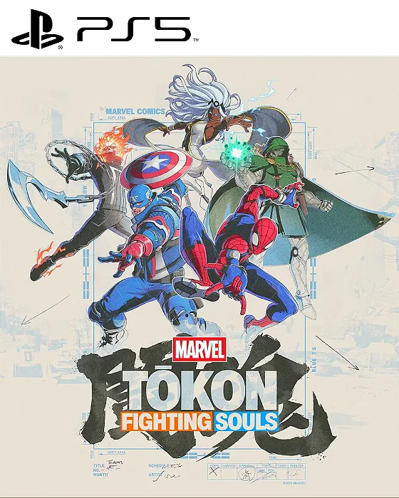 MARVEL TŌKON: FIGHTING SOULS - PS5 - MIDIA DIGITAL