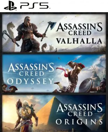Assassin's Creed Mythology Pack PS5 Mídia Digital