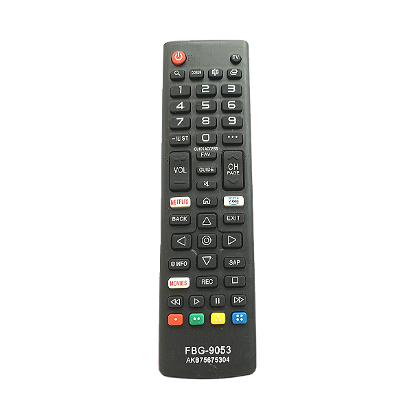 Controle Smart 9053 Compatível LG Netflix