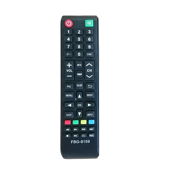 Controle Multilaser FBG-9159 Compatível TV