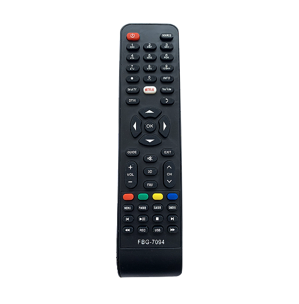 7094 CONTROLE SMART COMPATÍVEL C/ PHILCO C/NETFLIX