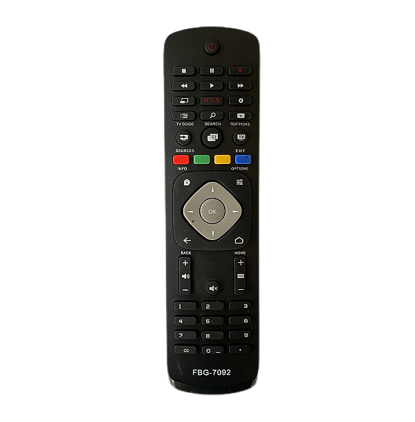 7092 CONTROLE SMART COMPATÍVEL C/ PHILIPS 4K