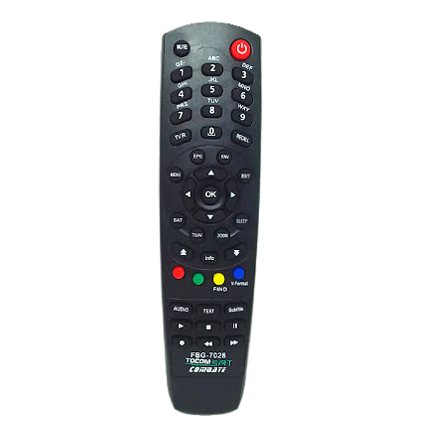 7028 CONTROLE RECEP COMPATÍVEL C/ TOCOMSAT COMBATE