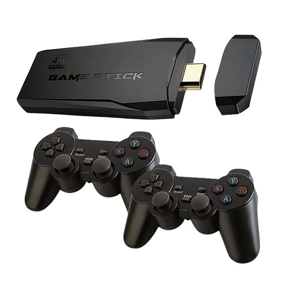GAME STICK Retrô 2.4G Wireless Mini Game 64GB 20.000 Jogos sem Fio LH-68