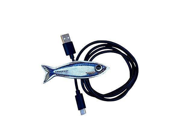 PORTA FIOS EM COURO SARDINHA