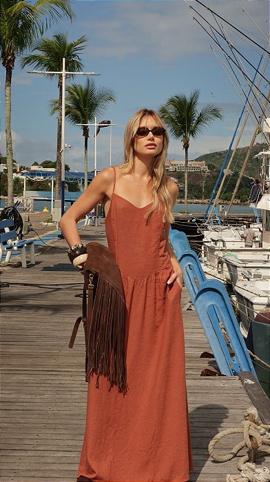 Vestido Midi Alça Energia