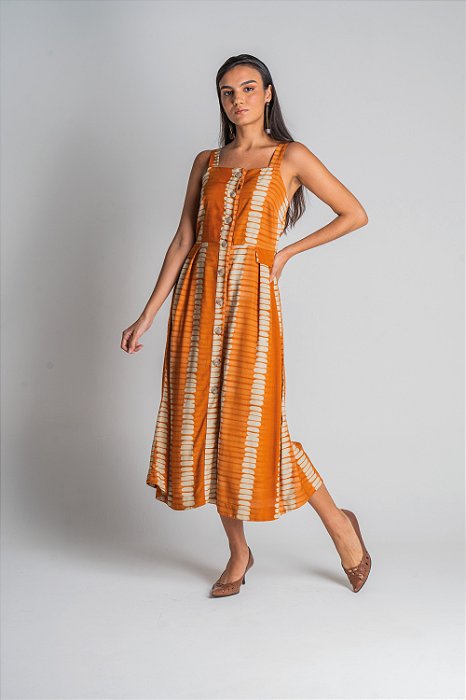 Vestido Midi Batik