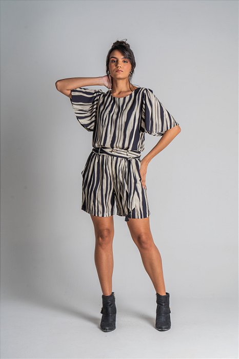 Blusa Manga Fluida Fluir