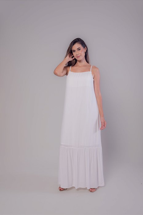 Vestido Longo Alça Encanto
