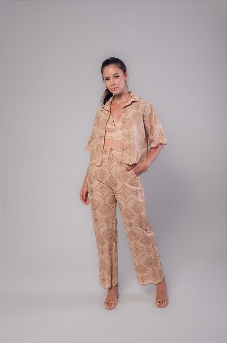 Calça Reta Resplendor