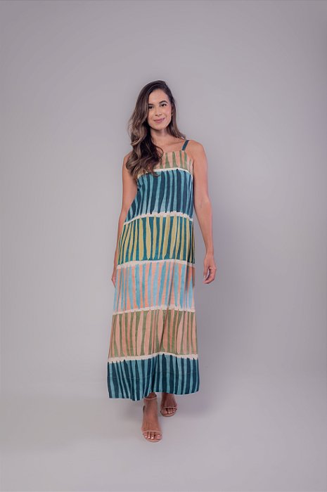Vestido Midi Alça Refresco