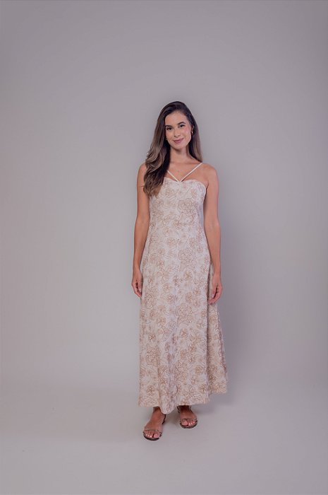 Vestido Midi Alça Aurora