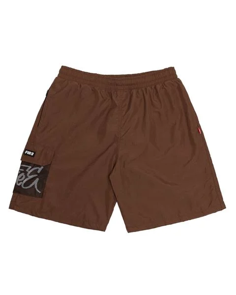 Shorts Cargo Fire Taslan Express Your Art (Marrom)