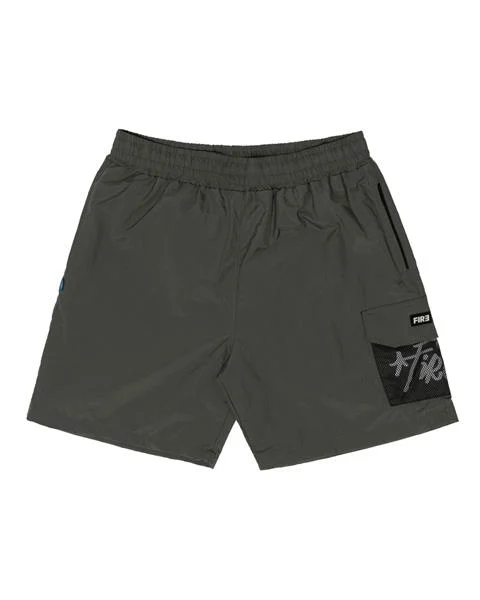 Shorts Cargo Fire Taslan Express Your Art (Verde)