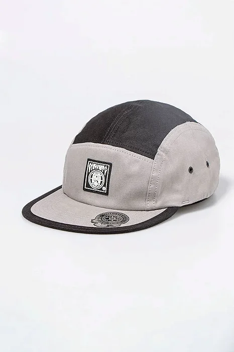Boné Five Panel Chronic/Cinza e Preto