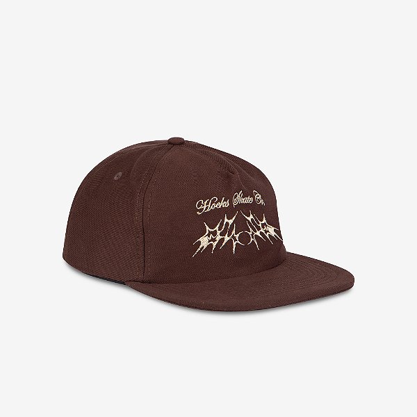 Boné Hocks Spike Snapback - Marrom