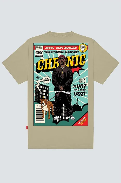 Camiseta CHRONIC 2PAC Lançamento