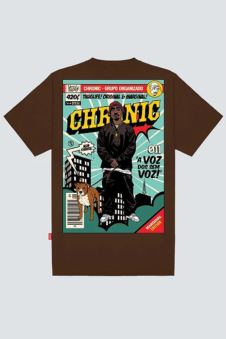 Camiseta CHRONIC 2PAC Lançamento