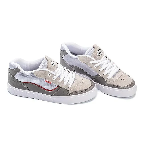 Tenis Hocks Puff "Smog" -Cinza